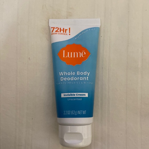 lume Bath & Body Nwt Lume Whole Body Deodorant Invisible Cream